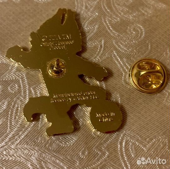 Оптовый лот. 100 Значков Забивака Fifa Чм 2018