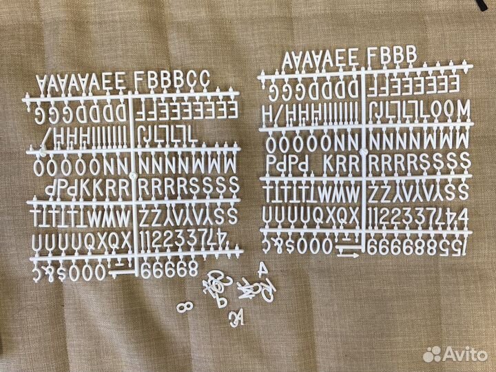 Рамка с буквами