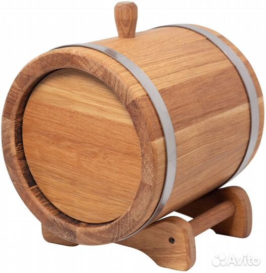 Дубовая бочка 3-30л. (скальный дуб, вощеная )