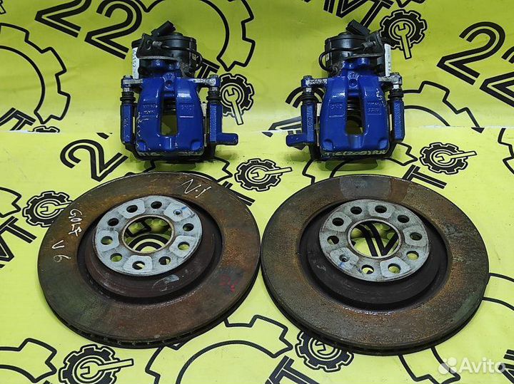 Комплект тормозов задний Volkswagen Passat Cc