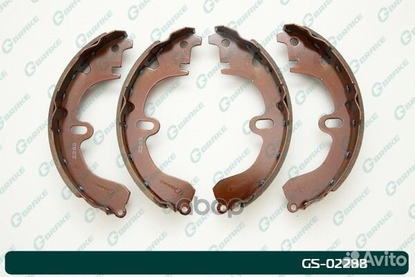 GS-02288 колодки барабанные G-Brake / / GS022