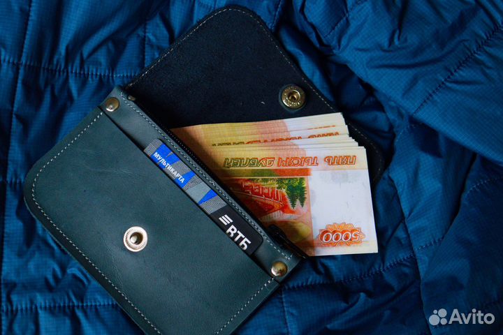 Кошелек из натуральной кожи