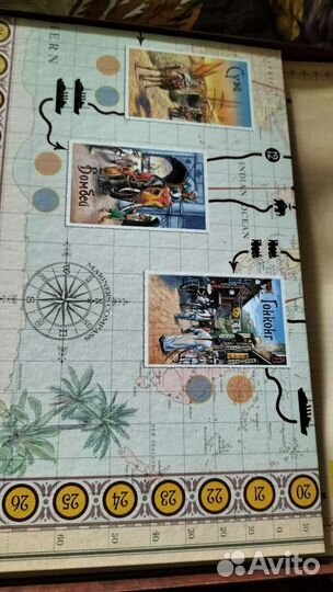 Вокруг света за 80 дней, настольная игра