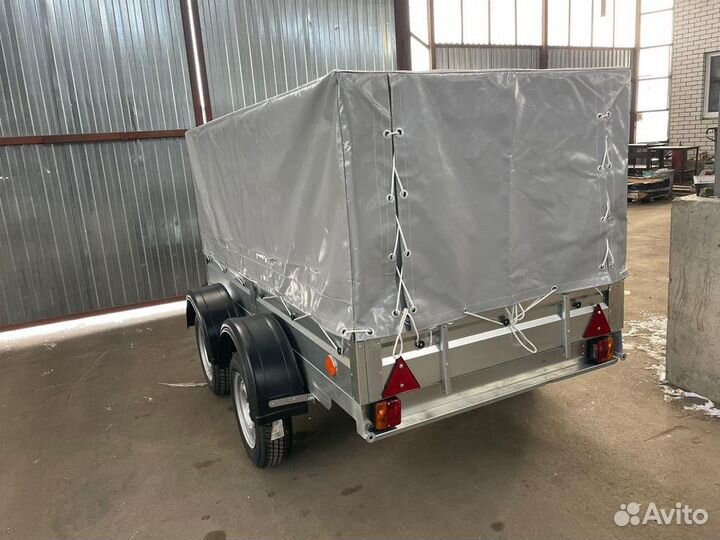 Прицеп 2-х осный 2.56х1.3 «Цинк Мастер эко плюс»