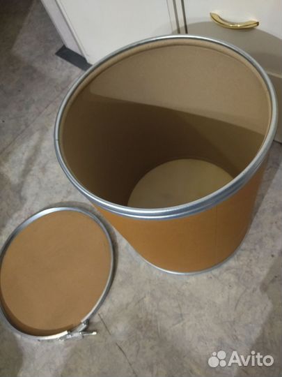 Бочка картонная, ёмкость для хранения