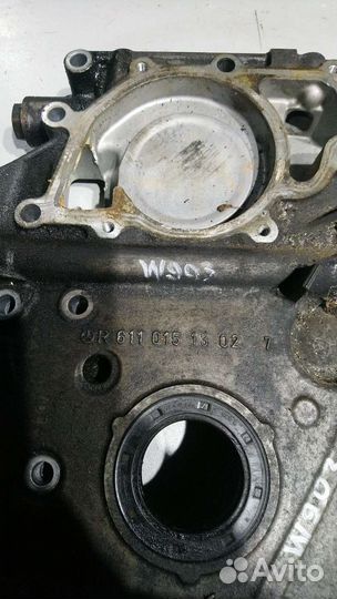 Передняя крышка двигателя Mercedes sprinter w903