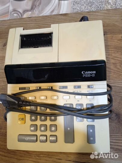 Калькулятор с печатью