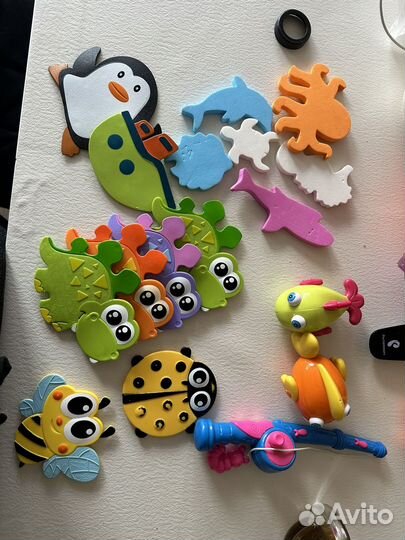 Игрушки детские много