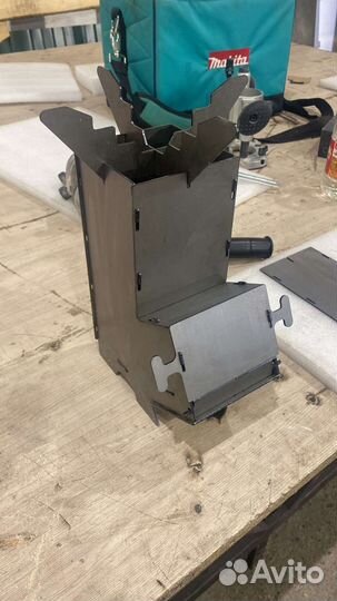 Походная печь компактная