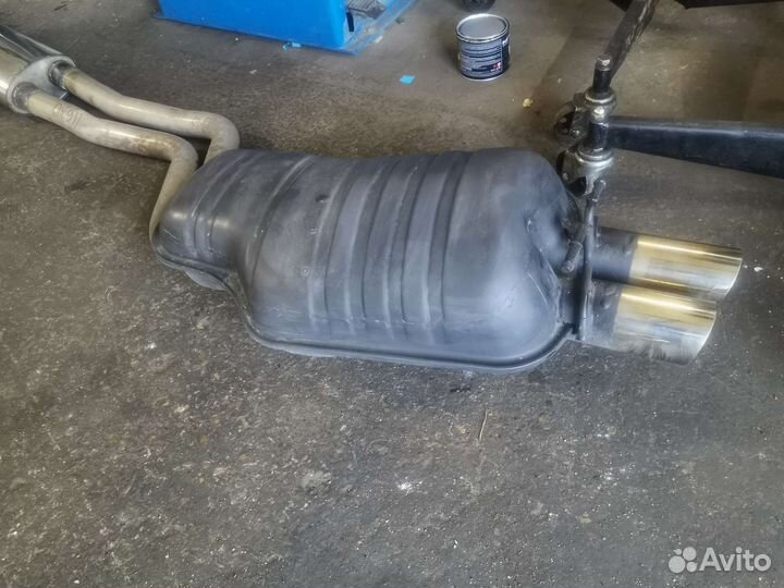 Выхлопная система bmw x3 e83 n52b30