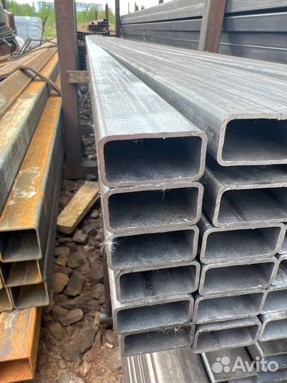 Труба (ту) 80х40х3, 6.00 м