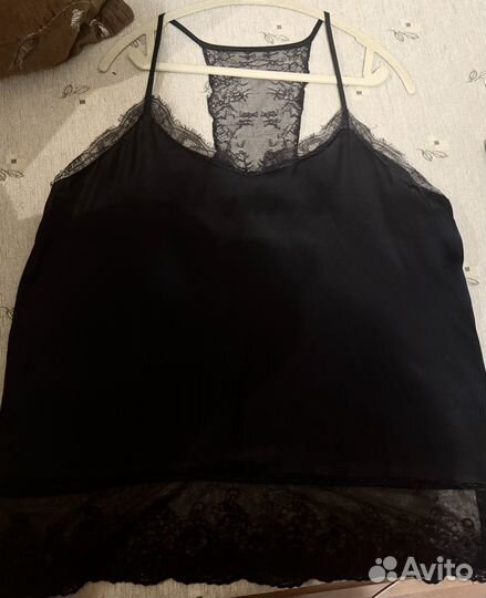 Женский шелковый топ