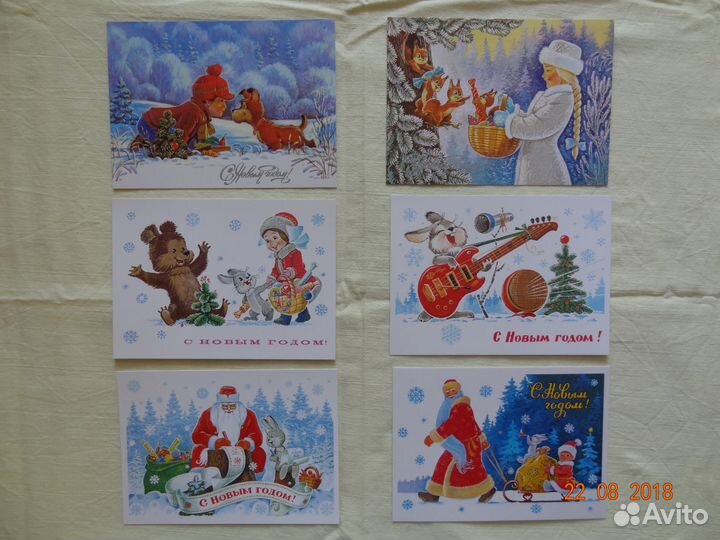 Открытки художника Зарубина