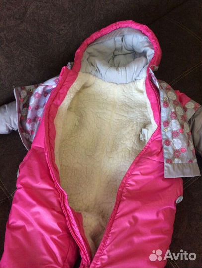 Зимний комбинезон для девочки