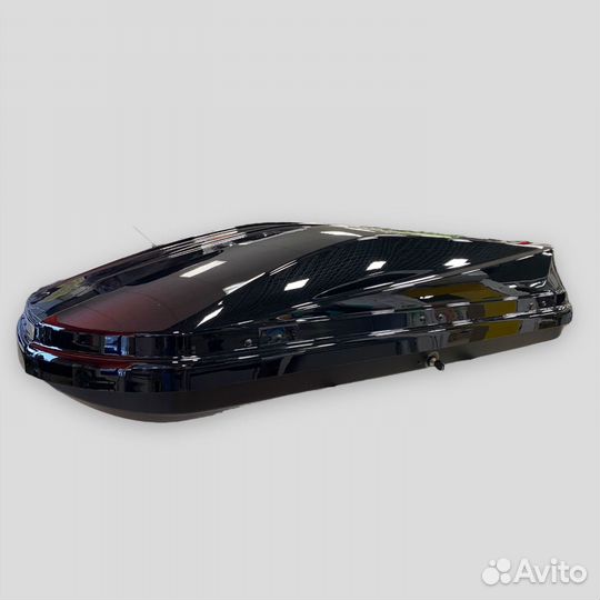 Бокс на крышу 460 л черный глянцевый