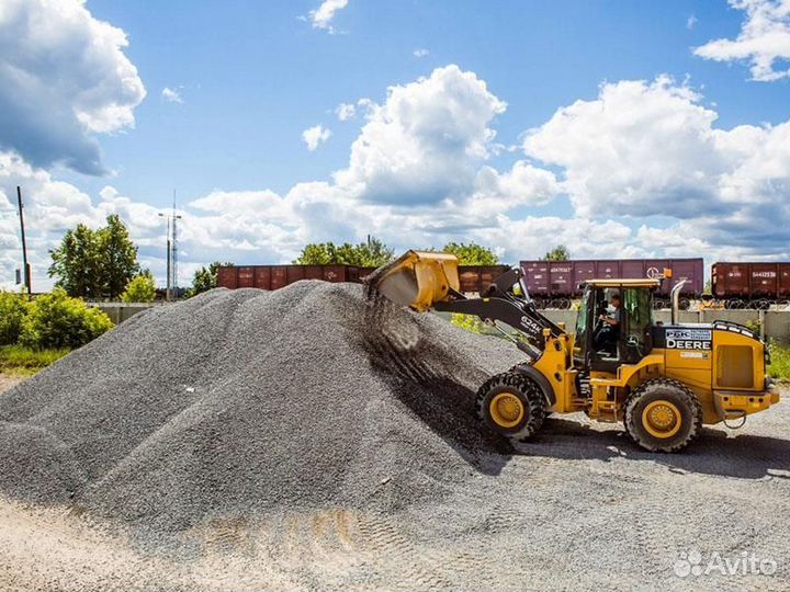 Щебень с карьера