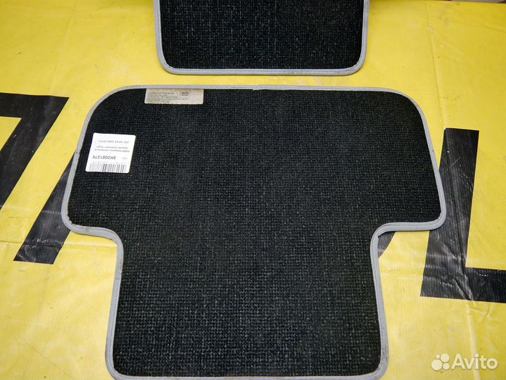 Коврики салонные задние комплект Ауди A4 А4 B8 Б8