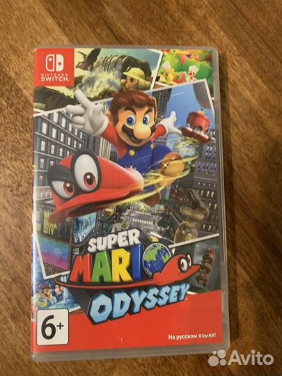 Super mario odyssey картридж nintendo switch