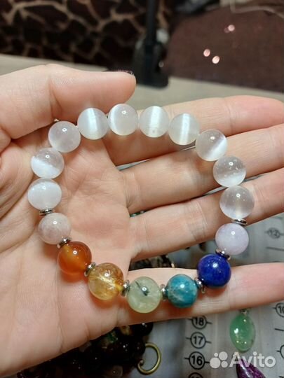 Два браслета на заказ из натуральных камней