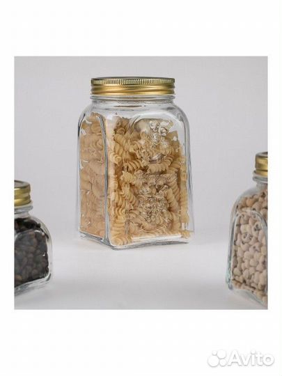 Банка для хранения продуктов 1л новая