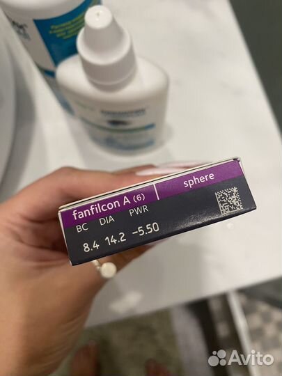 Контактные линзы -5,5