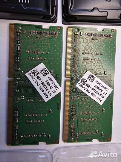 Память для ноутбука DDR4 4GB 3200мгц