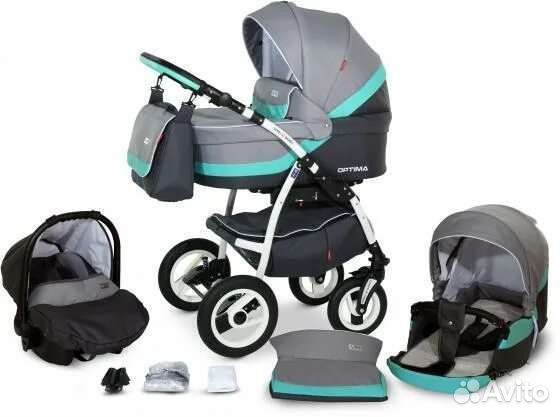 Прогулочная коляска 3в1 verdi optima