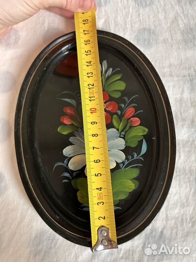 Жостовский поднос маленький 3шт