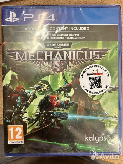 Warhammer 40,000: Mechanicus диск для PS4 новый