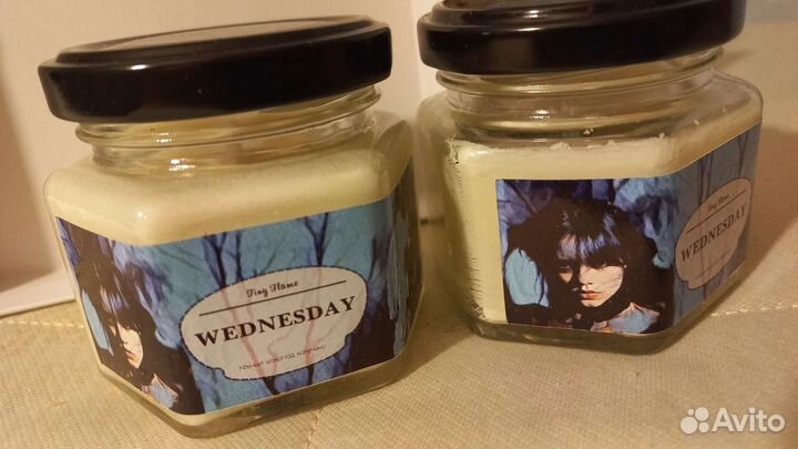 Ароматическая свеча Уэнсдэй