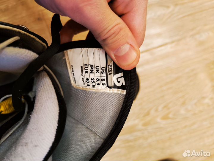 Сноубордические ботинки burton 39-40