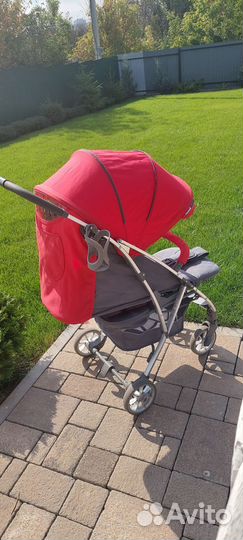 Прогулочная коляска Babyton activ Red