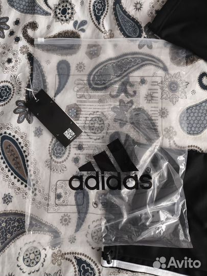 Штаны adidas широкие