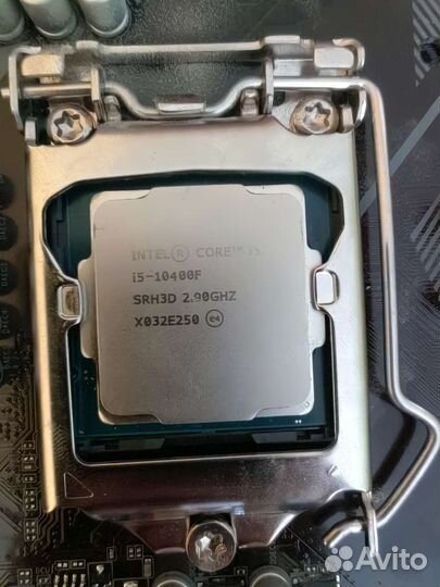 Материнская плата b460 с процессором i5 10400f