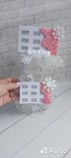 Ободок шоколадки для Виктории