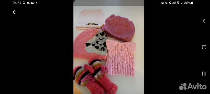 Шапка для девочки