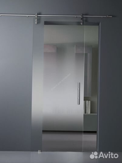 Стеклянные двери межкомнатные