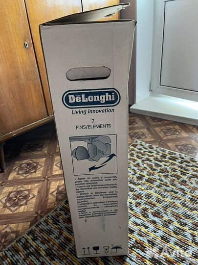 Масляный обогреватель delonghi