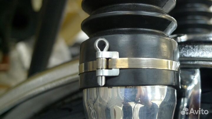 Хомут фиксации гофр мотоцикла иж Планета Спорт