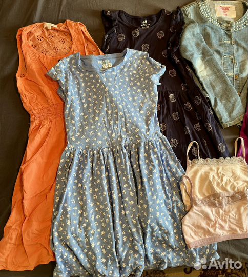 Пакет вещей на девочку 122-128-134