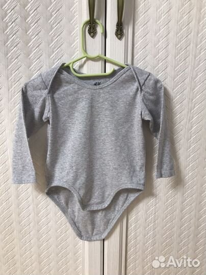 Боди hm 86 organic coton