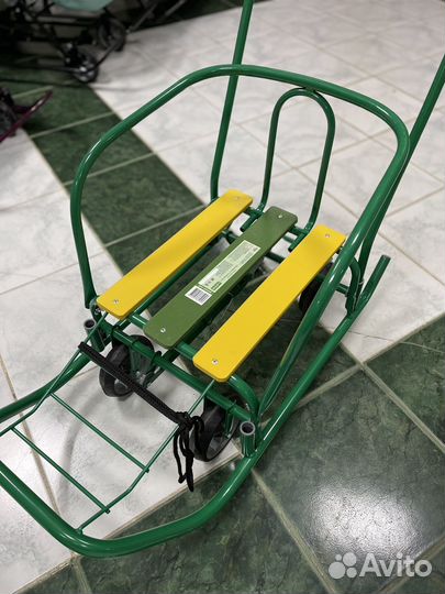 Санки на колесах новые