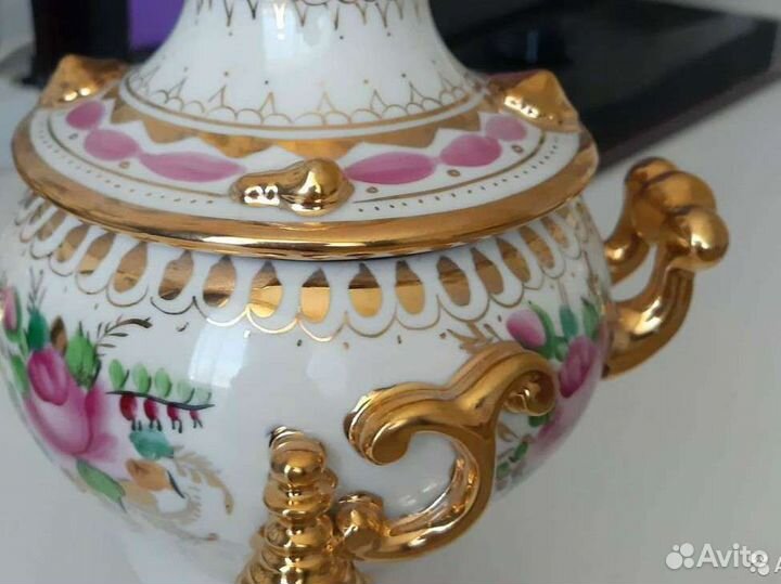 Самовар фарфоровый