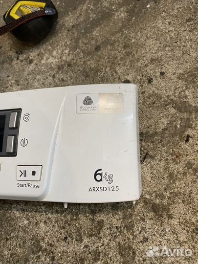 Панель управления для hotpoint ariston arxsd 125