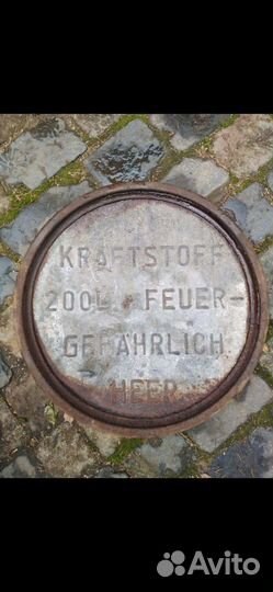 Крышка от немецкой бочки 1941