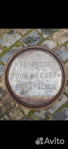 Крышка от немецкой бочки 1941