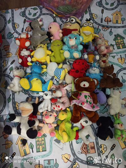 Мягкие игрушки б/у пакетом