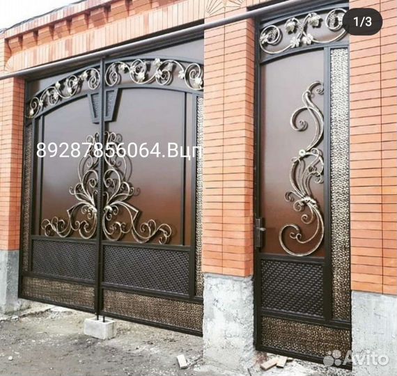 Кованые ворота