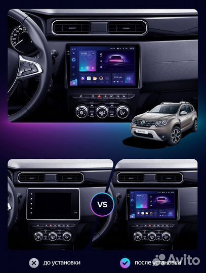 Магнитола Teyes CC3 2K 6/128 Renault Arkana 19-22