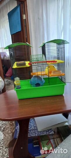 Клетка для грызунов очень большая